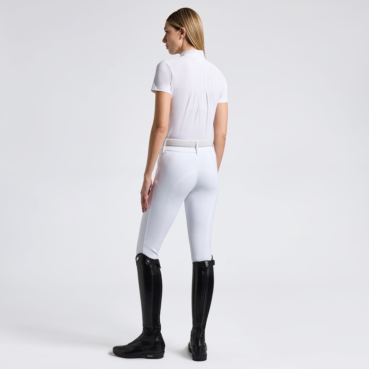 Cavalleria Toscana Technical Jersey med Knappar Tävlingstopp