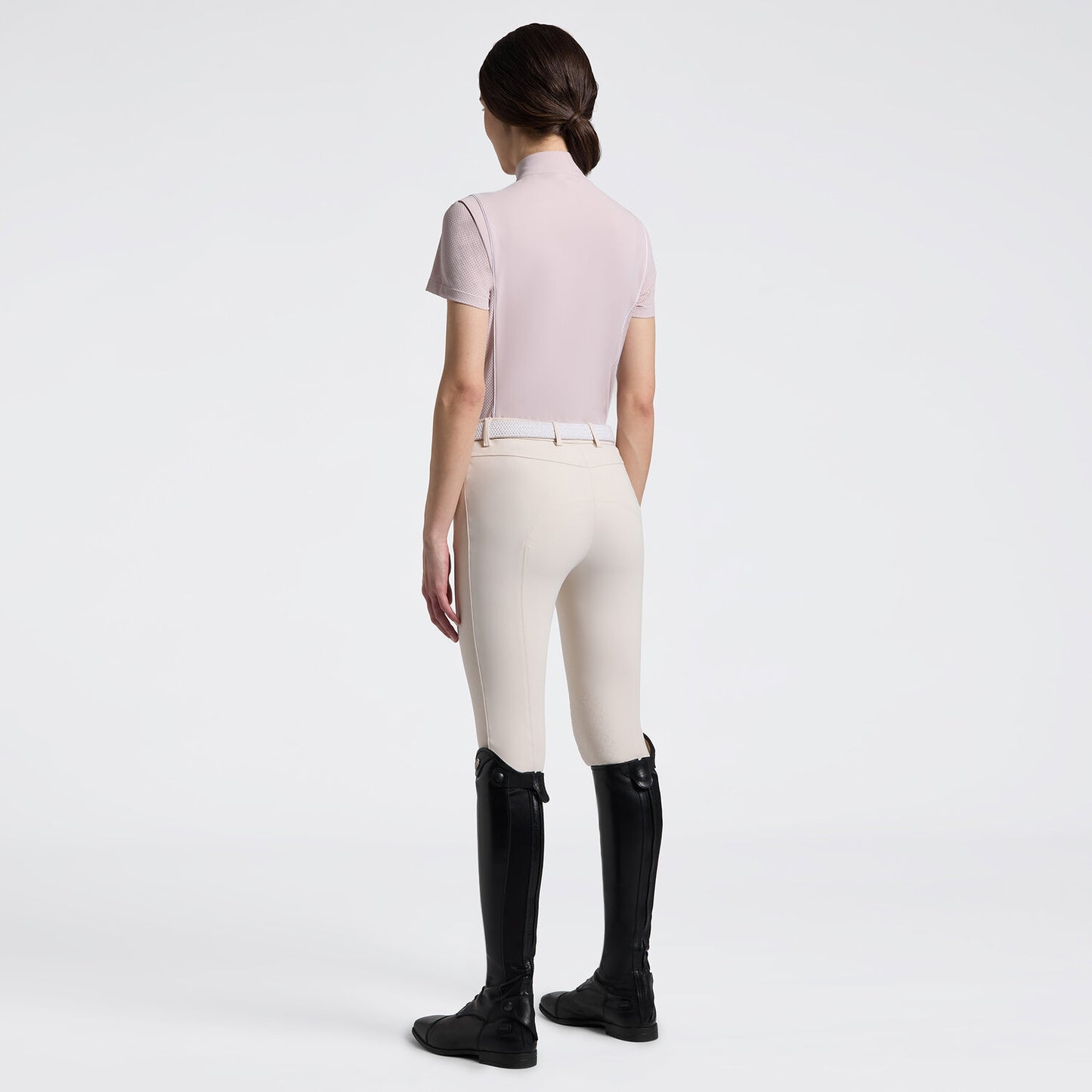 Cavalleria Toscana Jersey med Piping Träningspolo