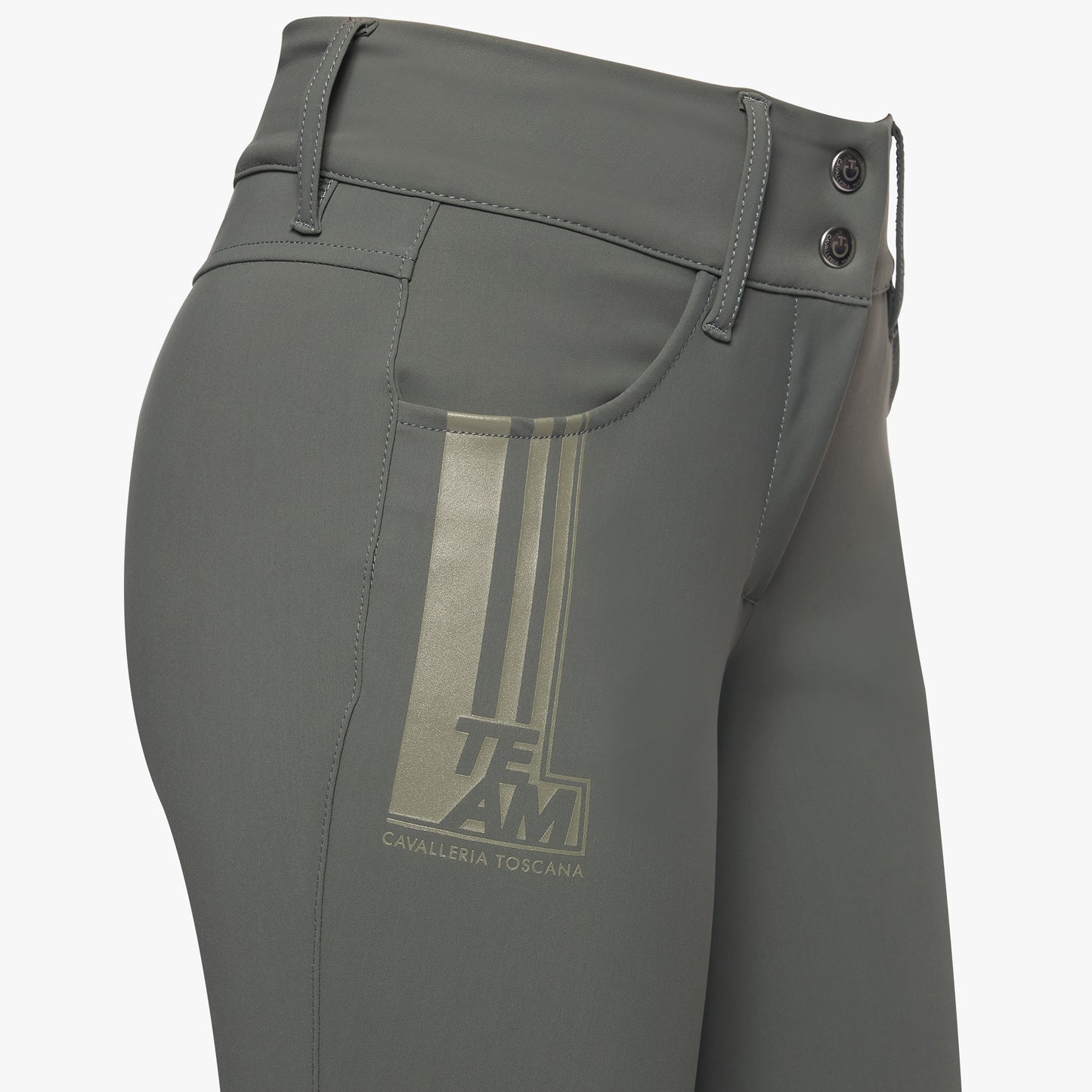 Cavalleria Toscana Team Raceway High Waist Knäskodd Ridbyxa