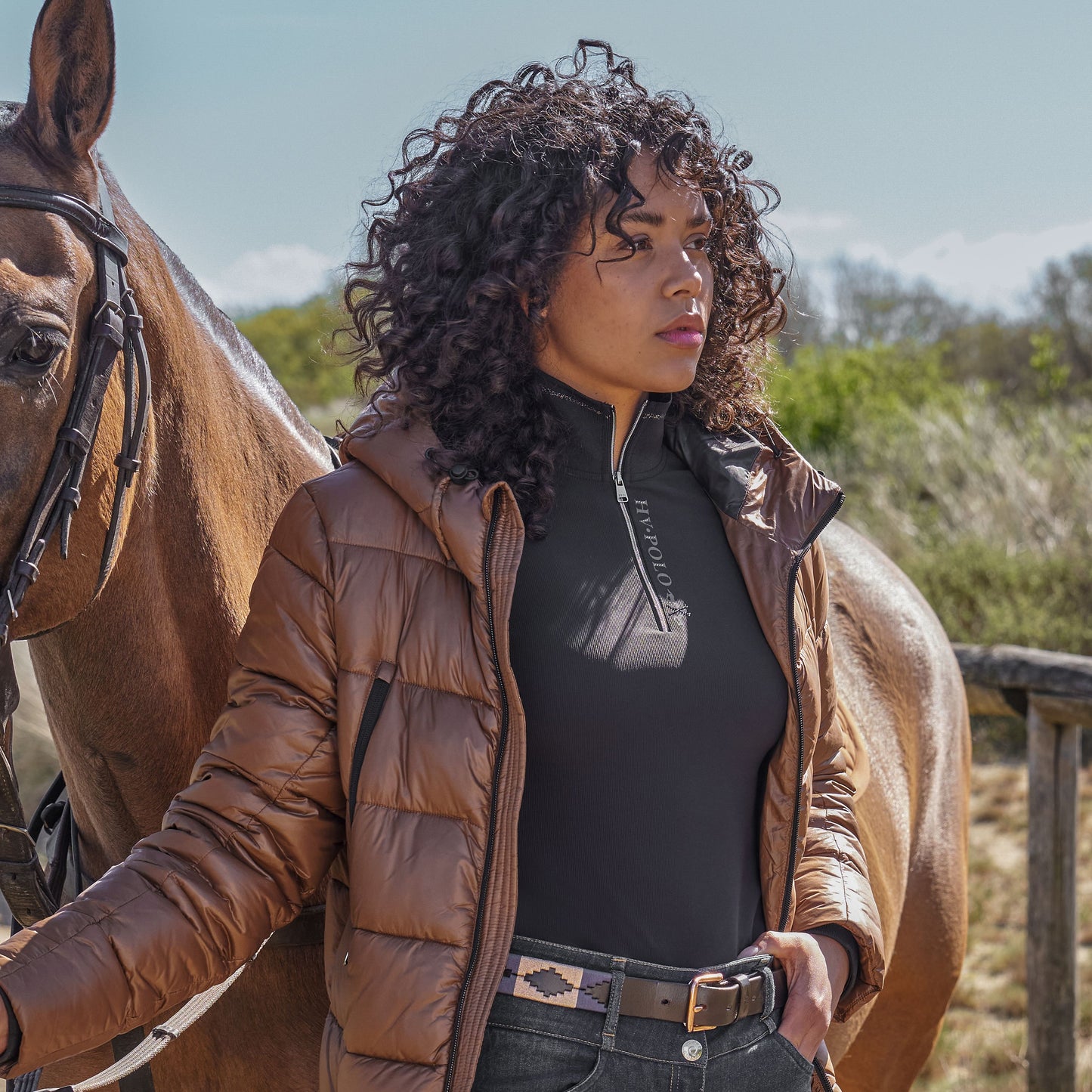 HV-Polo RIbbad Funktionströja Valerie