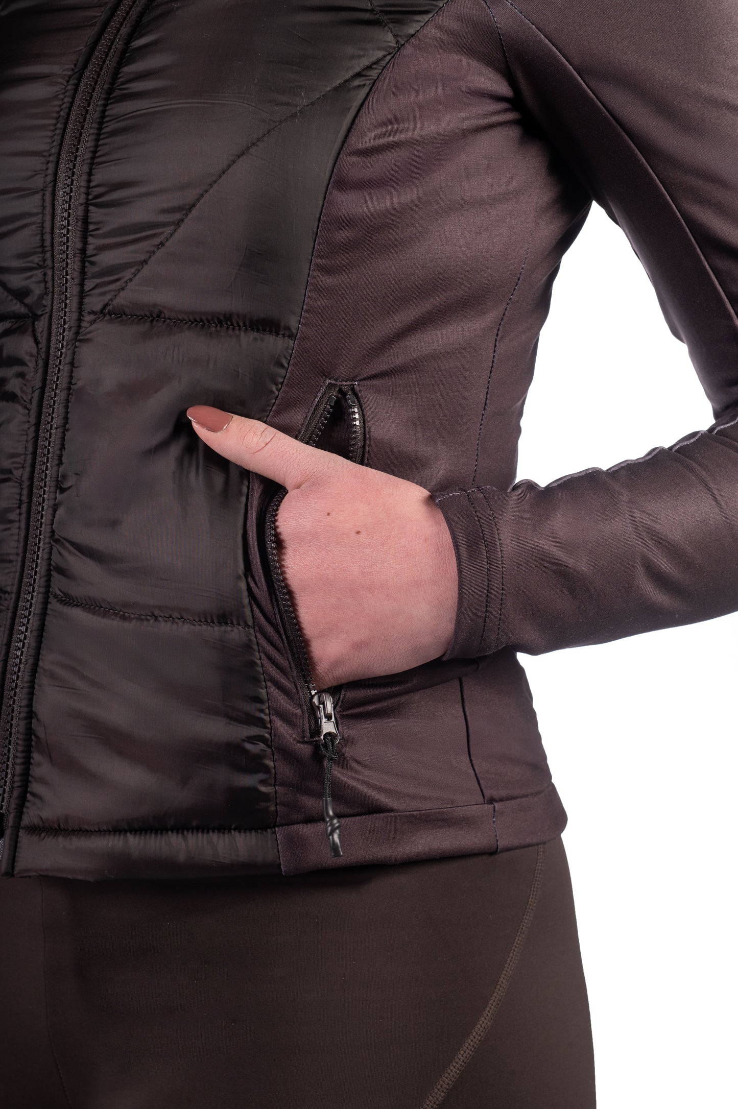 HKM Jersey/Nylon Jacka Prag II