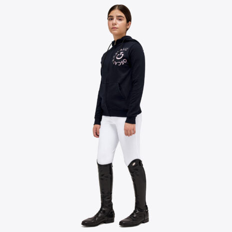 Cavalleria Toscana Junior Hoodie Rosa Logo