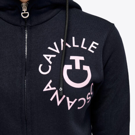Cavalleria Toscana Junior Hoodie Rosa Logo