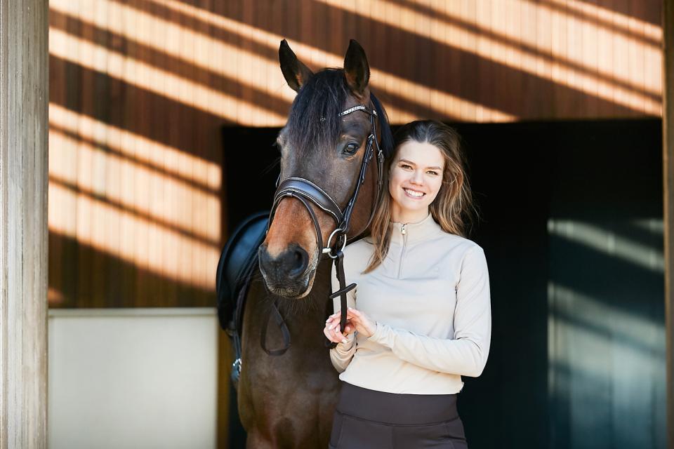 Equipage Långärmad Half Zip Kolyma