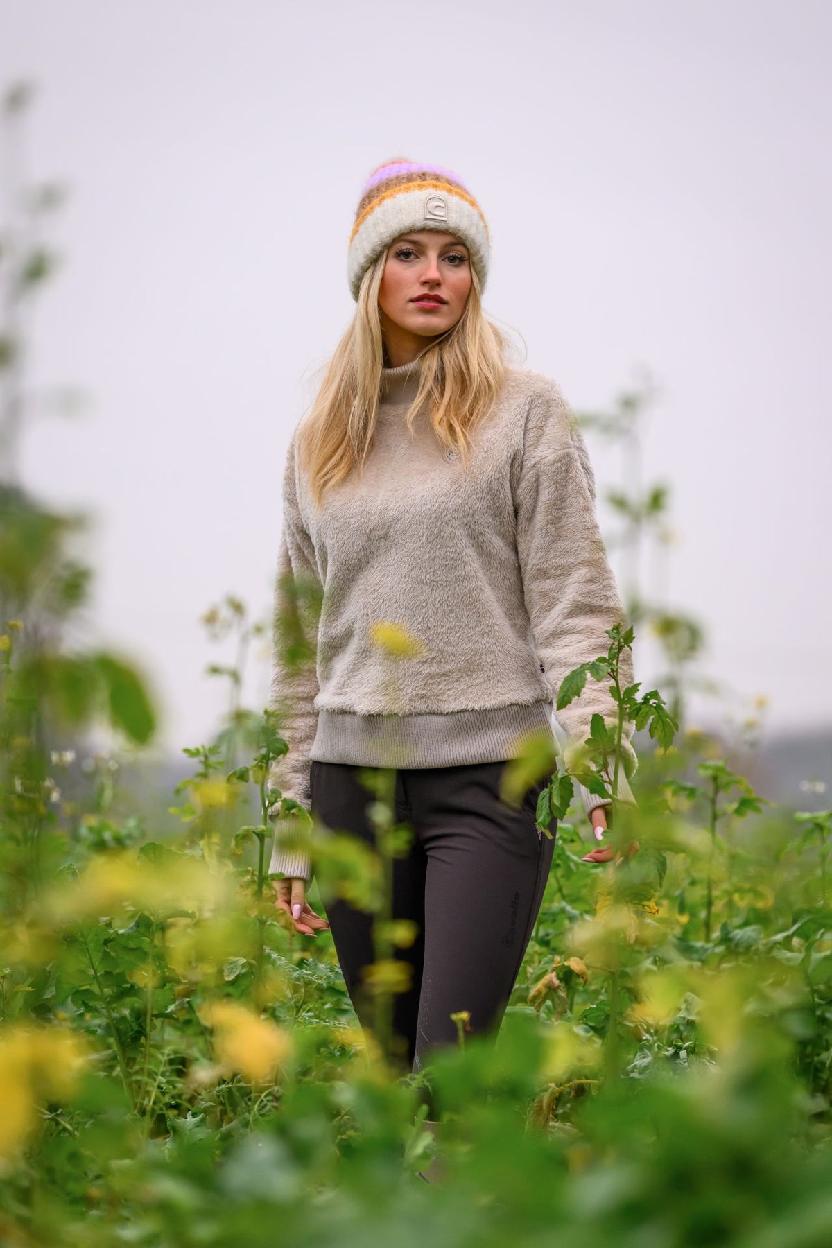 CavalDanna Teddy Turtleneck Sweat