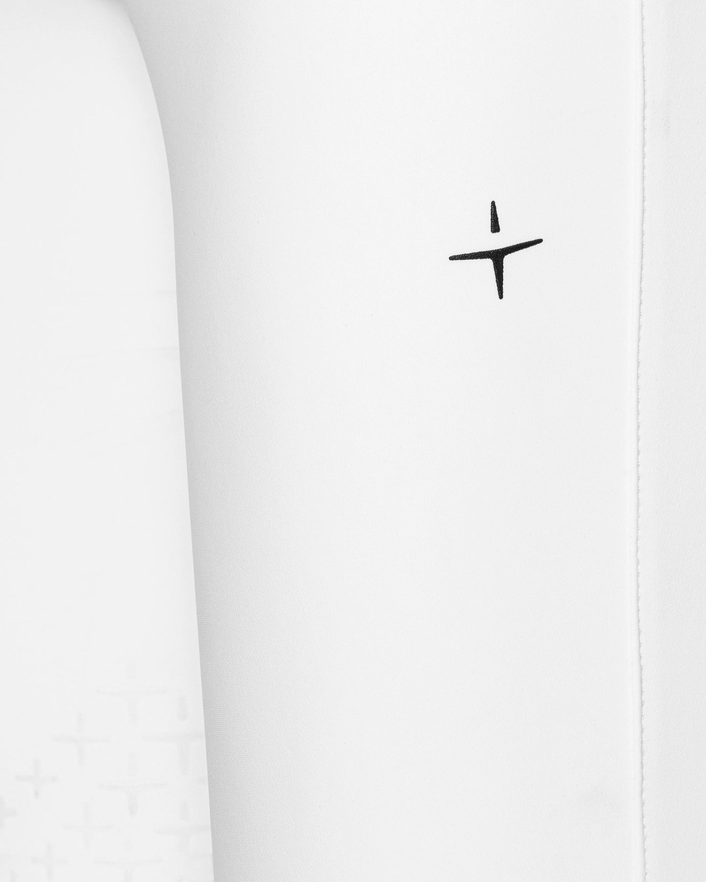 Trolle Projects New Star Cut High Waist Knäskodd Ridbyxa