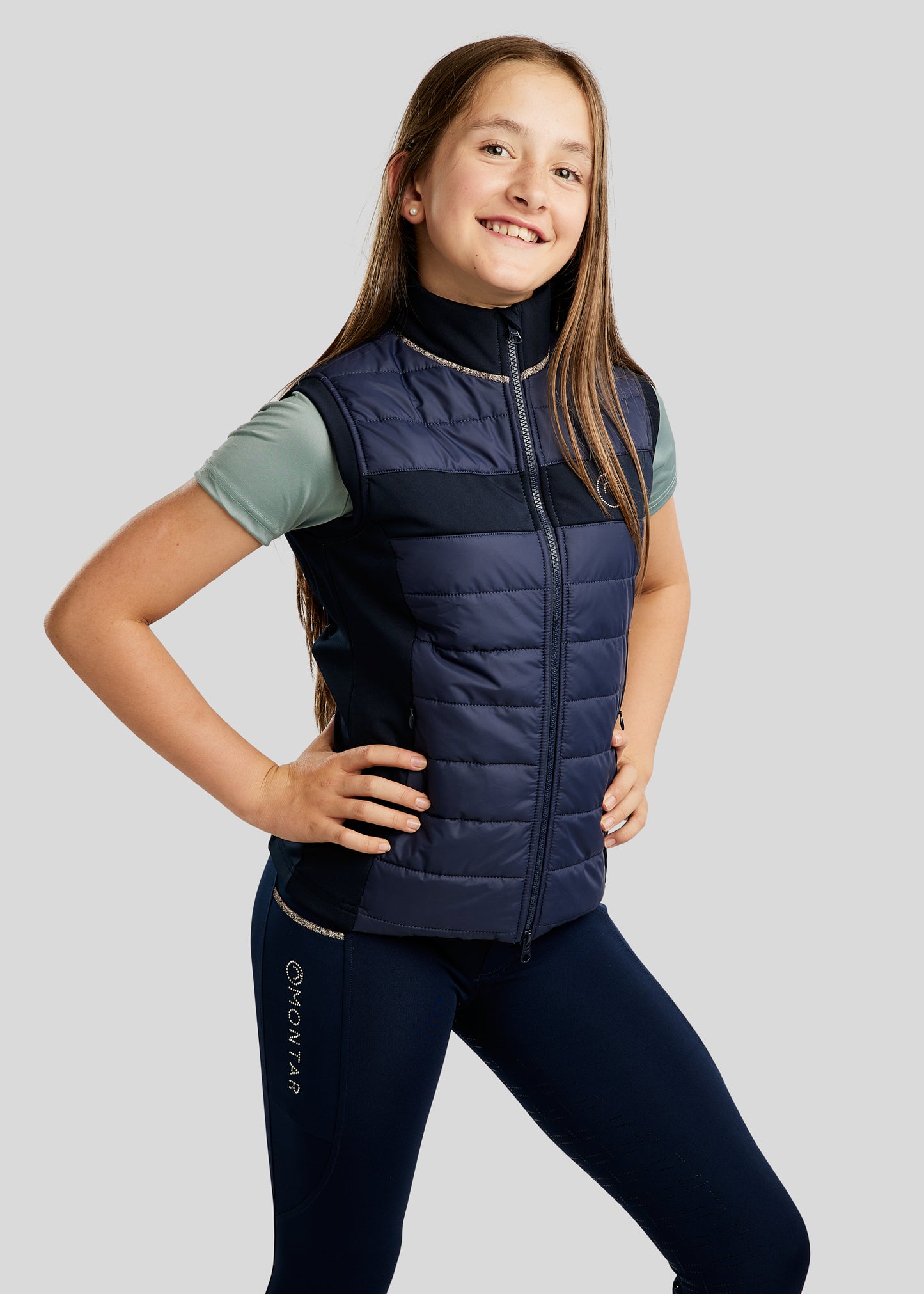 Montar Junior MoLila Hybridväst