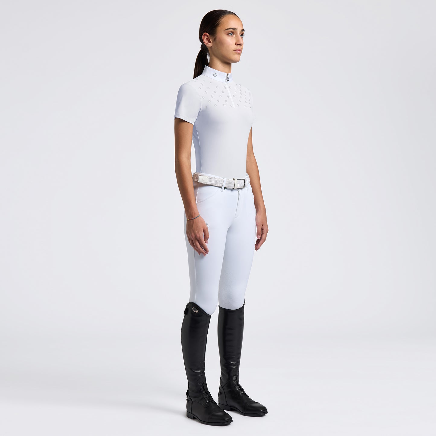 Cavalleria Toscana Junior Logo Print Tävlingstopp