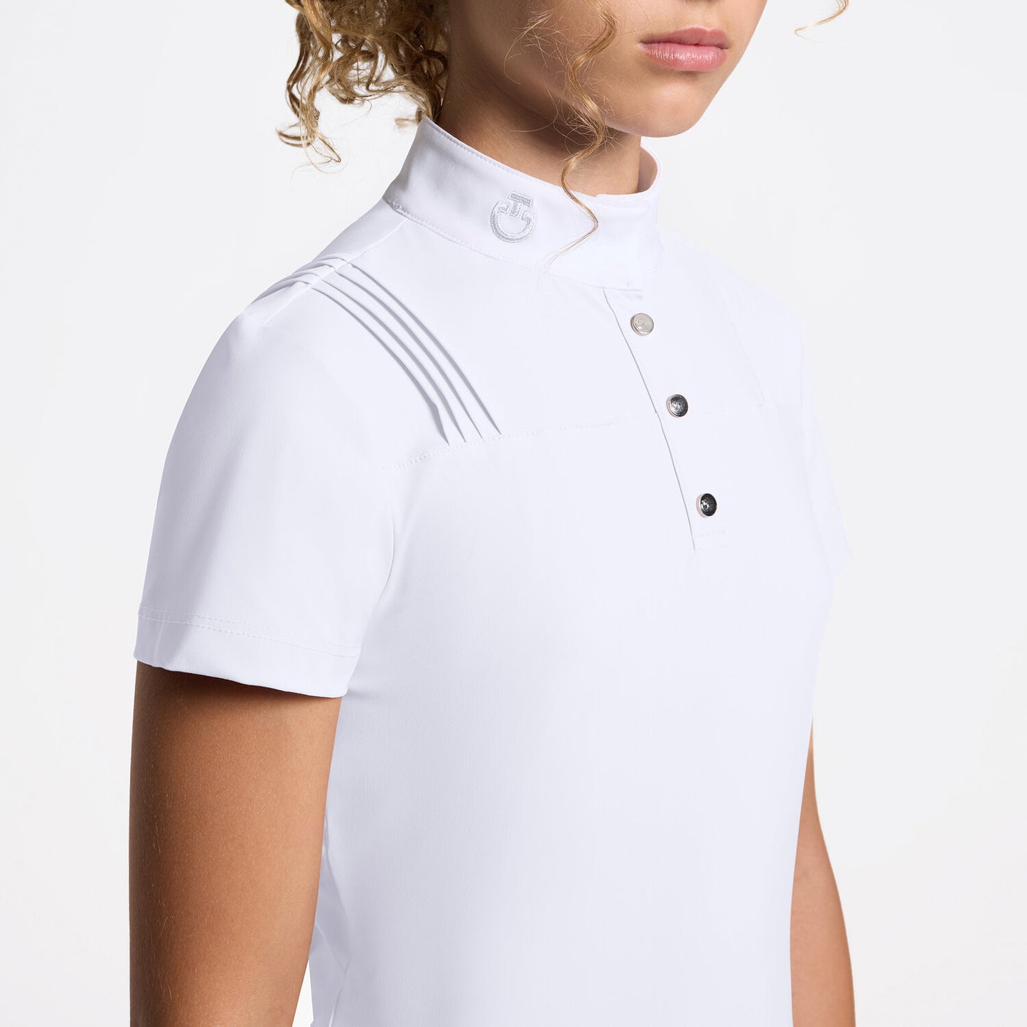 Cavalleria Toscana Junior Jersey Plated Tävlingstopp
