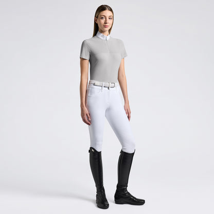 Cavalleria Toscana Technical Jersey With Zip Tävlingstopp