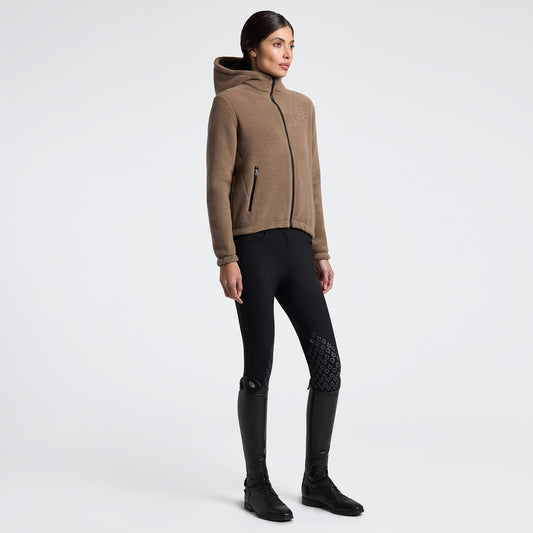 Cavalleria Toscana Teknisk Fleece Zip Hoodie