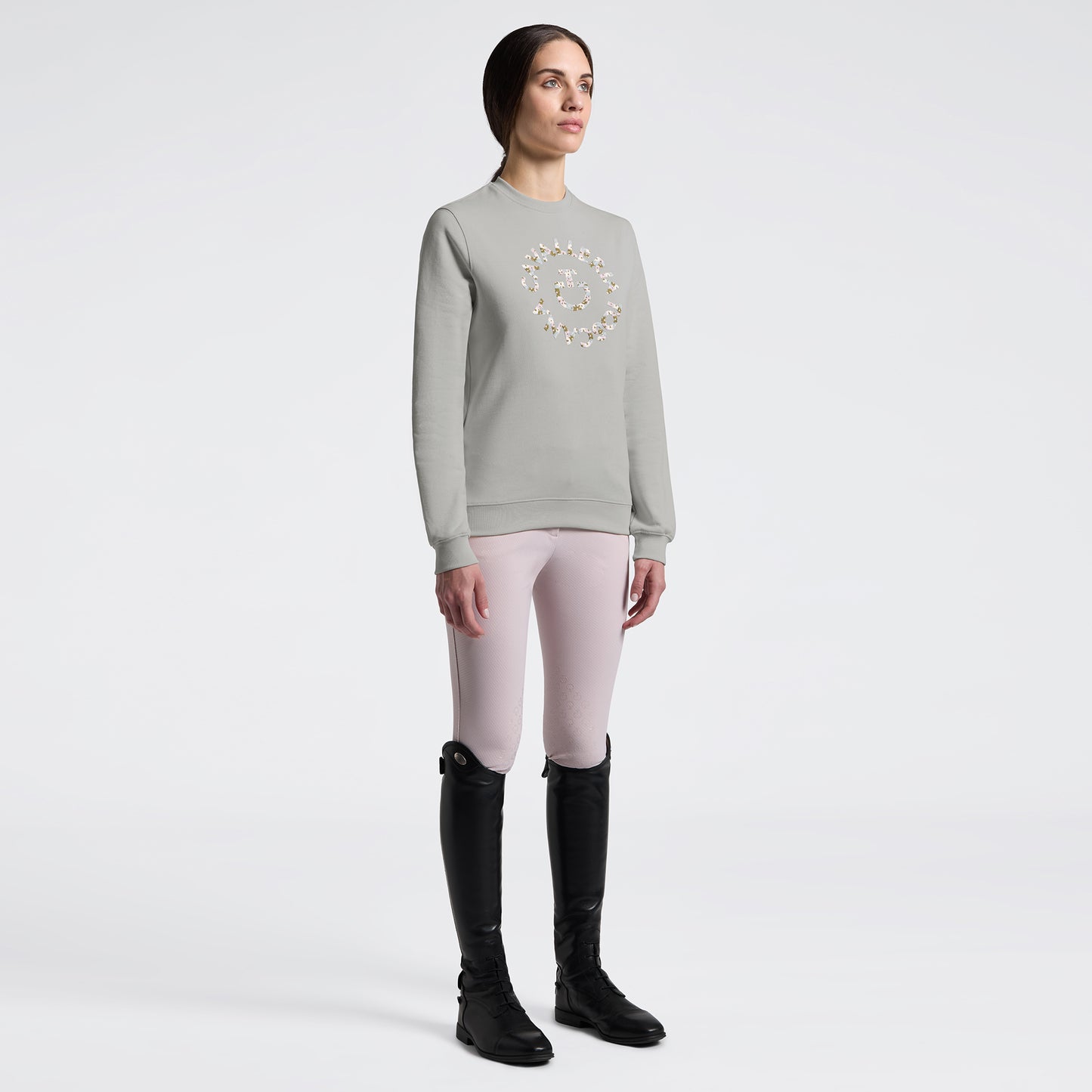 Cavalleria Toscana Floral Sweatshirt