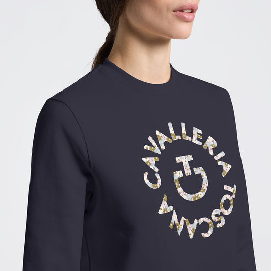 Cavalleria Toscana Floral Sweatshirt