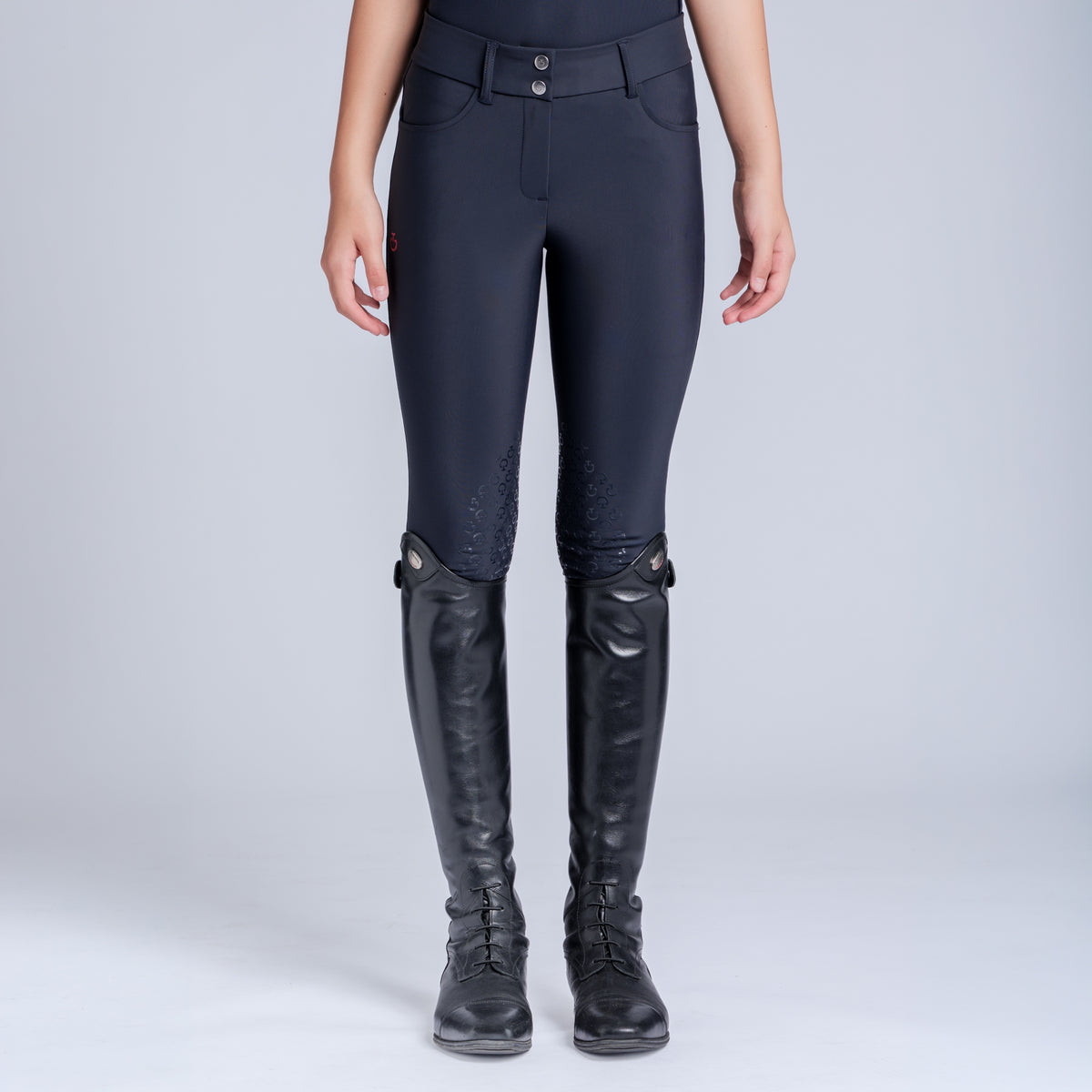 Cavalleria Toscana Junior Knäskodd Ridbyxa High Waist