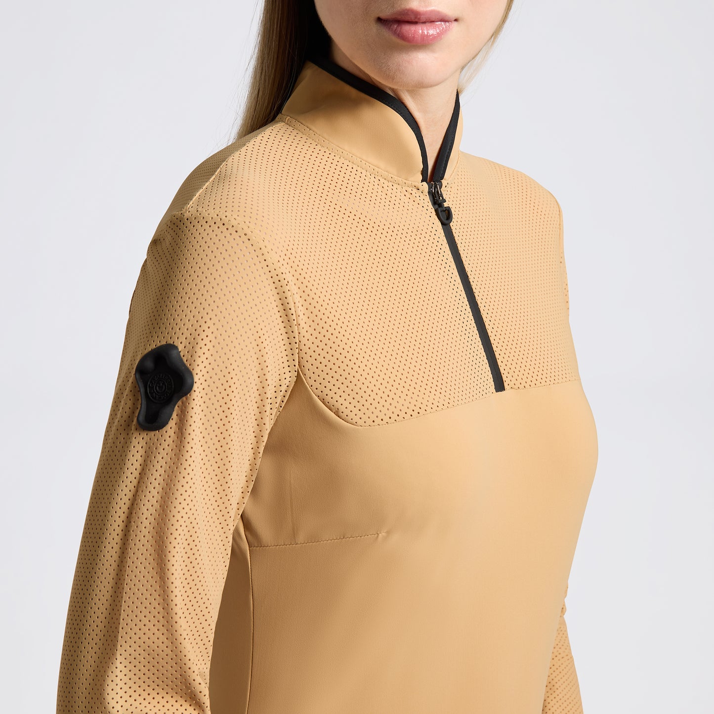 Cavalleria Toscana Teknisk Träningspolo med Zip