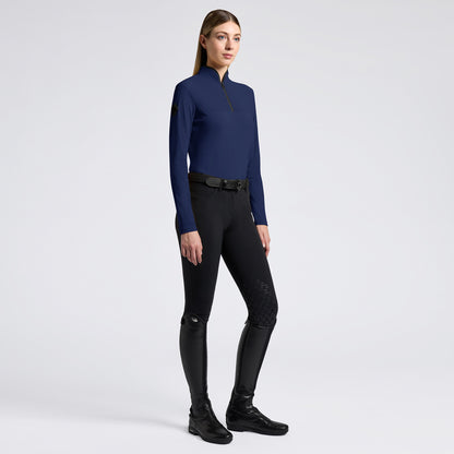 Cavalleria Toscana Teknisk Träningspolo med Zip