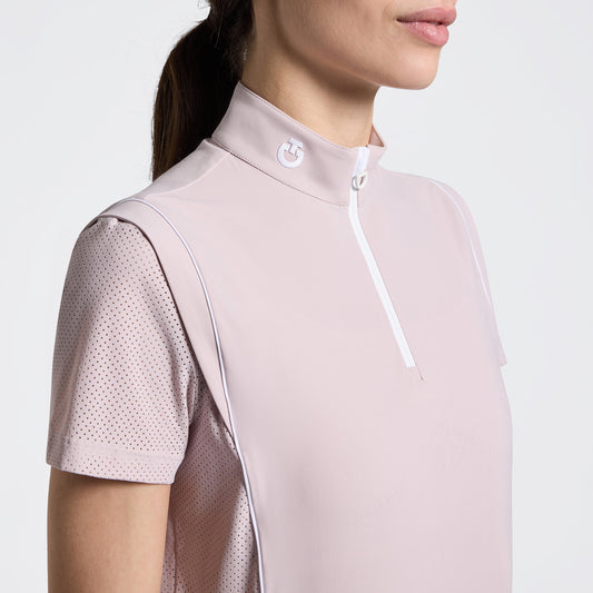 Cavalleria Toscana Jersey med Piping Träningspolo