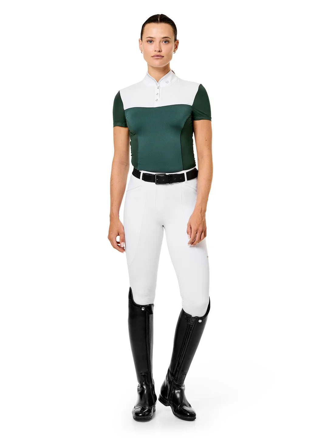 Equestrian Stockholm Revenew Competition Top Short Sleeve