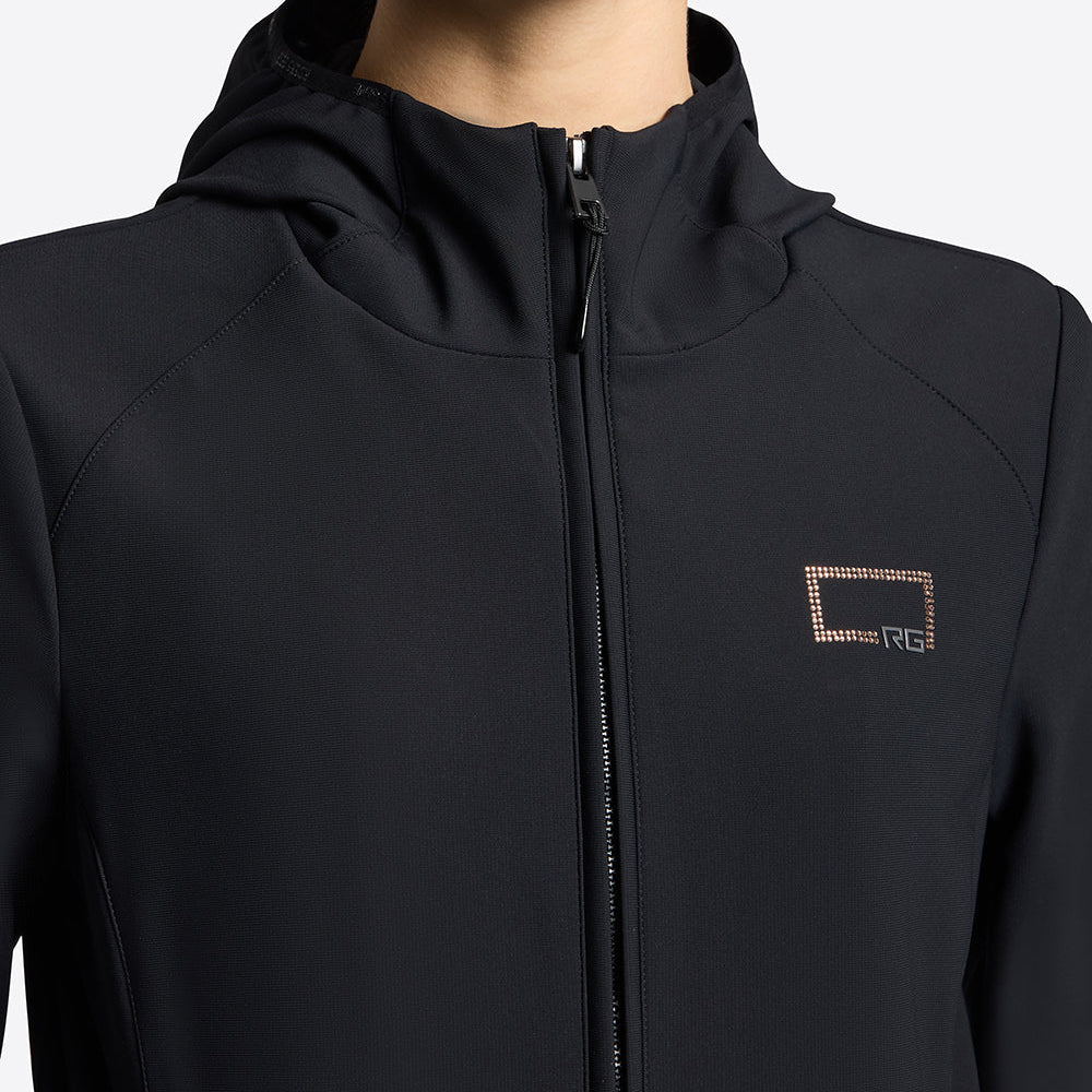 RG Bonded Jacquard Jersey Hooded Softshell Jacket