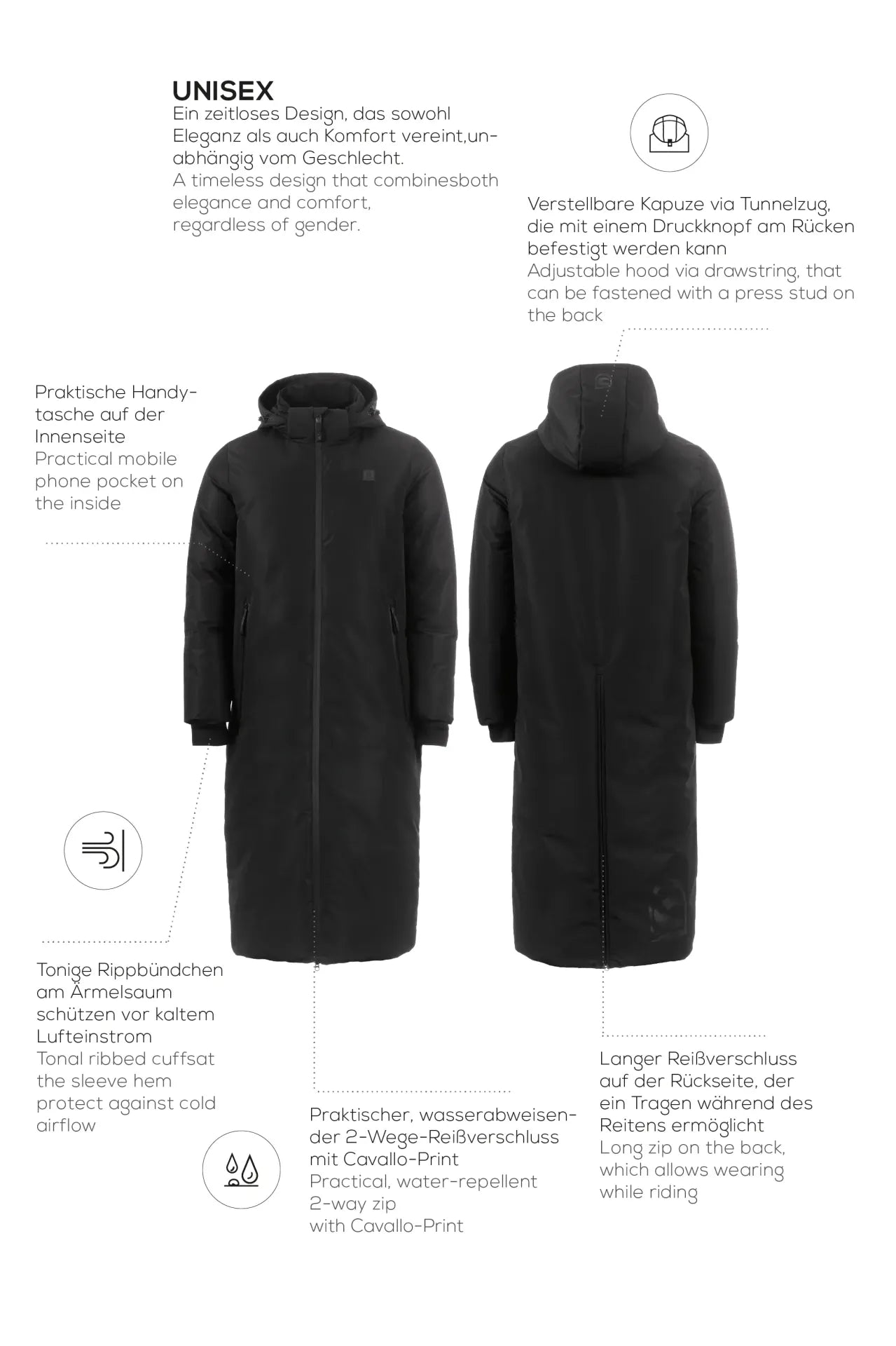 Cavallo Vinterkappa Unisex Maiko