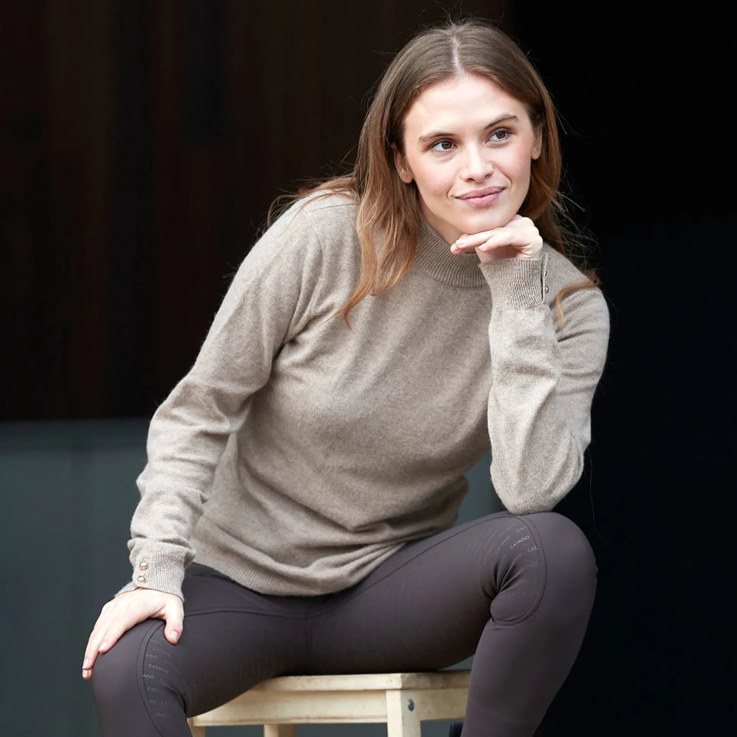 Catago Ava Stickad Pullover