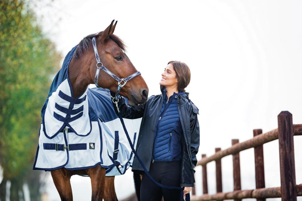 Horse Guard Kombinerat Regn och Flugtäcke