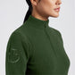 Cavalleria Toscana Wool Crew Neck Half Zip