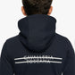 Cavalleria Toscana Junior Printed Stripe CT Logo Cotton Zip Hoodie
