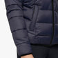 Cavalleria Toscana Synthetic Down Hooded Zip Puffer Jacket