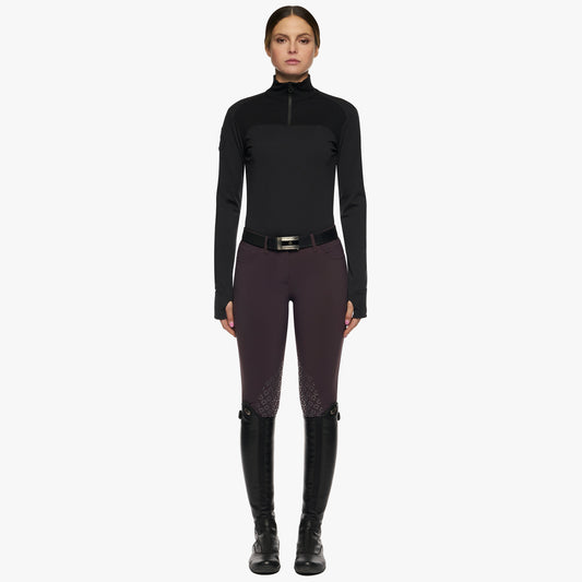 Cavalleria Toscana Tech Wool Half Zip Turtleneck