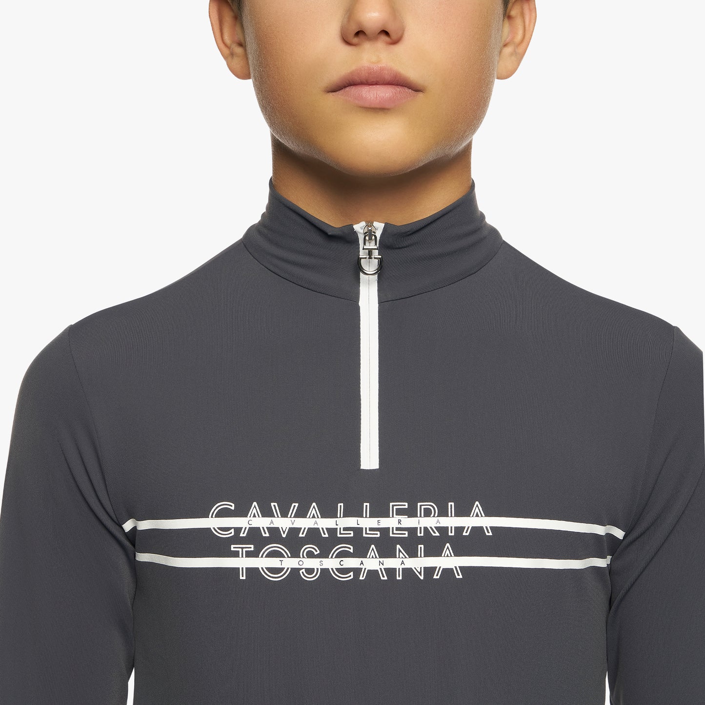 Cavalleria Toscana Junior Unisex Fodrad Funktionströja