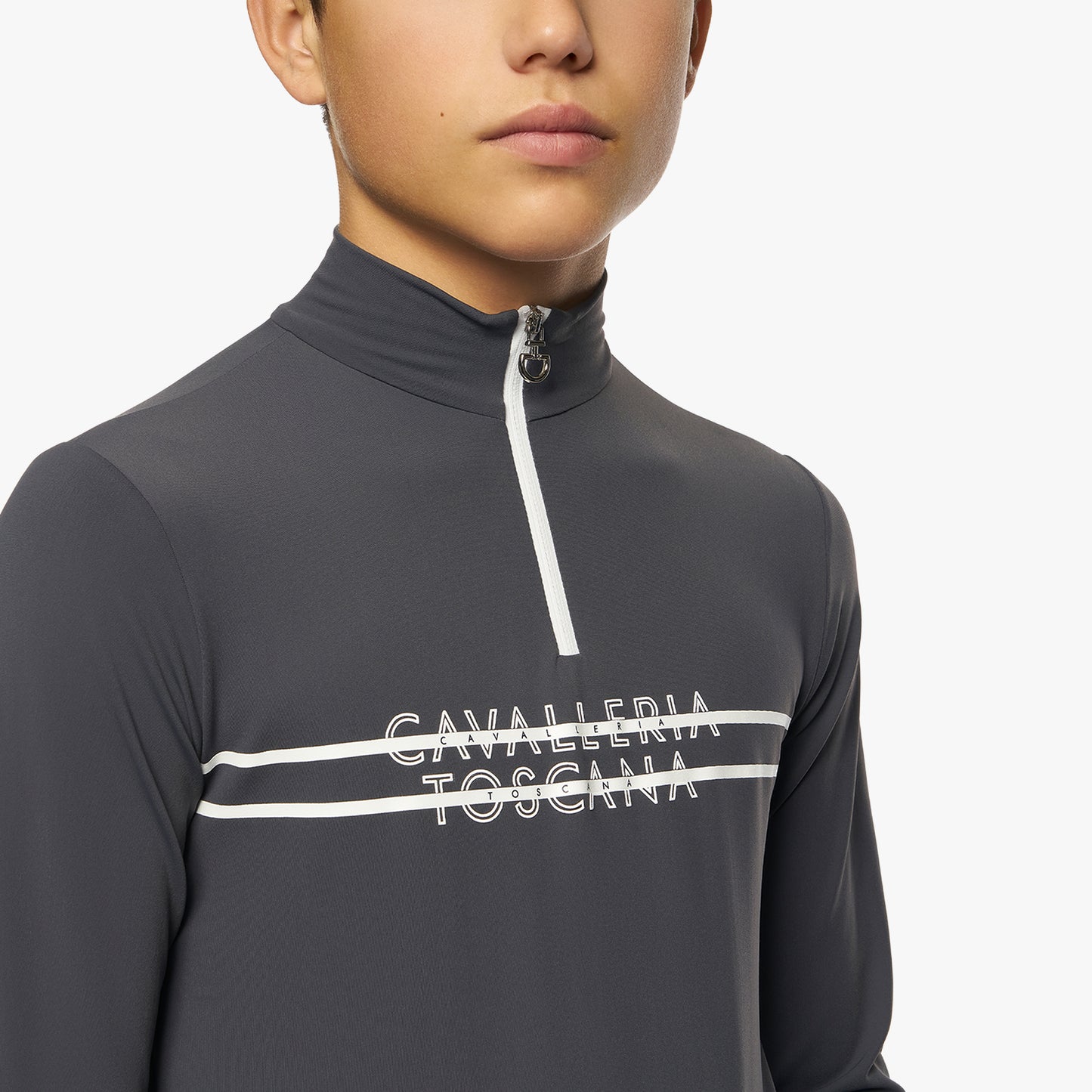 Cavalleria Toscana Junior Unisex Fodrad Funktionströja