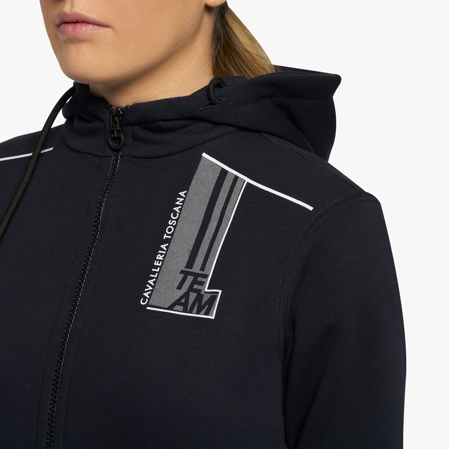 Cavalleria Toscana Junior Unisex  Team Daytona Zip Hoodie