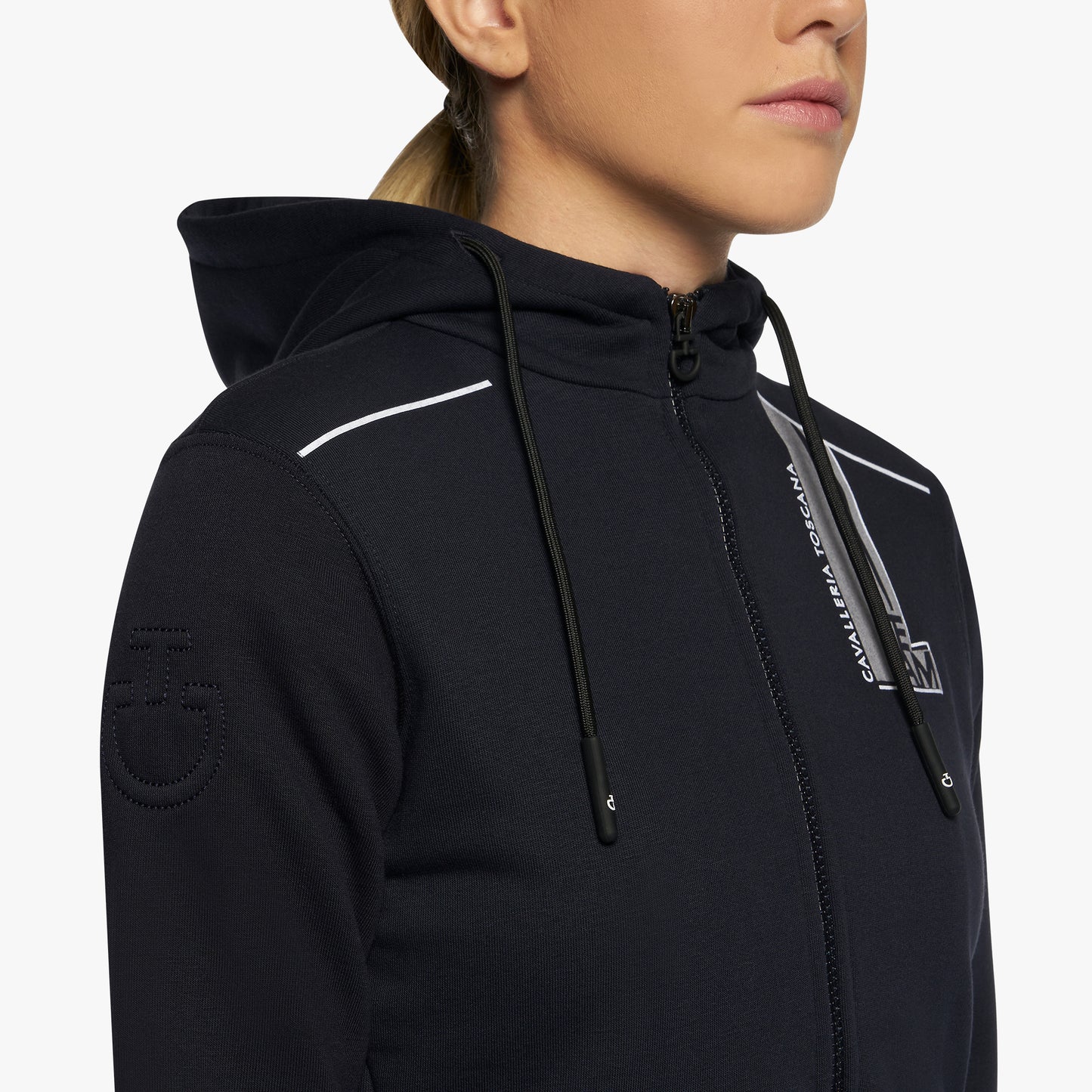 Cavalleria Toscana Junior Unisex  Team Daytona Zip Hoodie