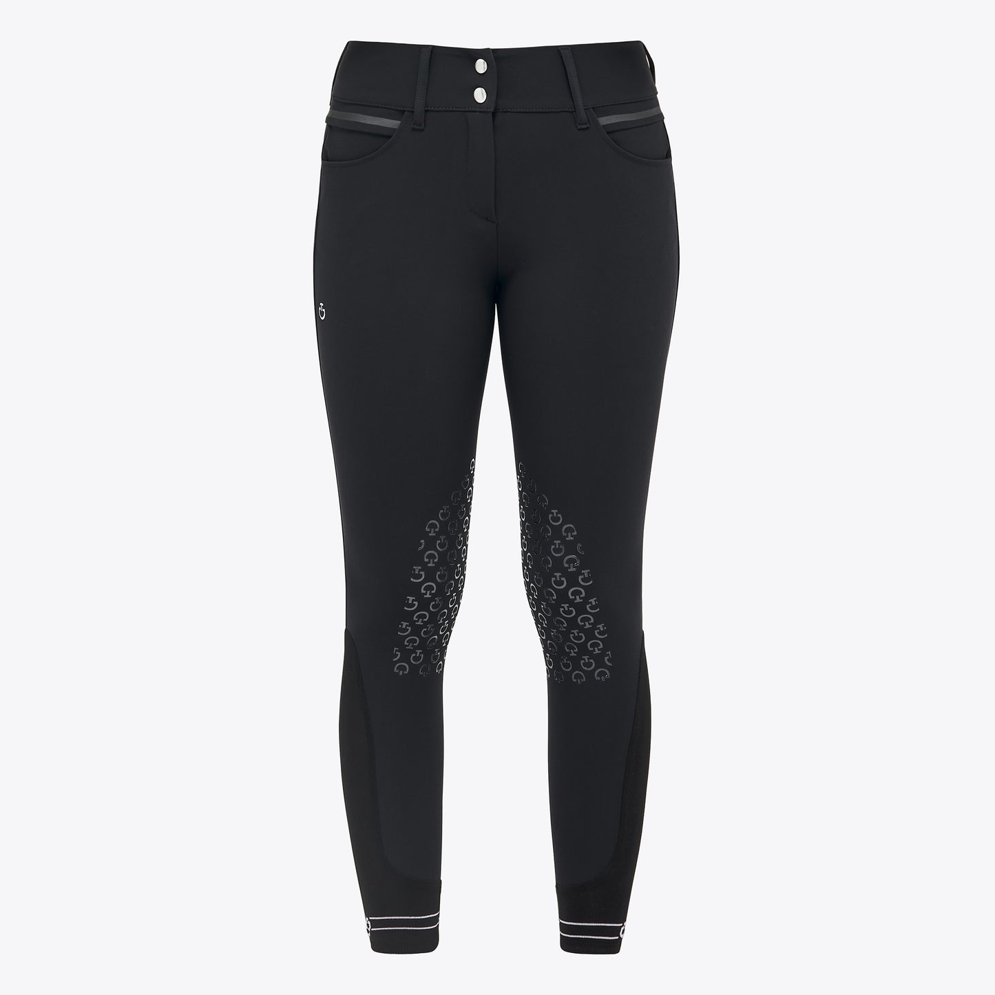 Cavalleria Toscana Silicone Print Logo Knäskodd Ridbyxa